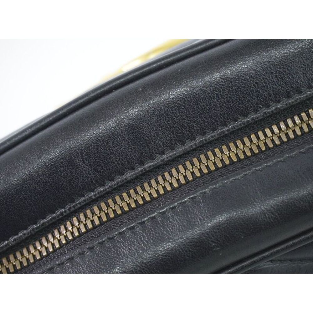 Gucci Gg Marmont Black Leather Shoulder Bag (Pre-Owned) - Picture 9 of 12